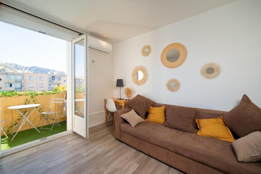 Air-Conditioned Apartment Sleeps 4 To 6 Parking Marsilya Dış mekan fotoğraf